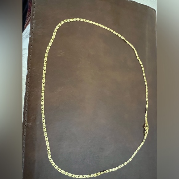 9/26–29 Elegant Sterling Silver Vermeil Gold Chain Necklace